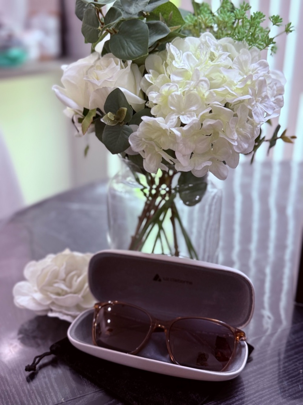 Liz Claiborne Tortoise Sunglasses with Brown Lenses